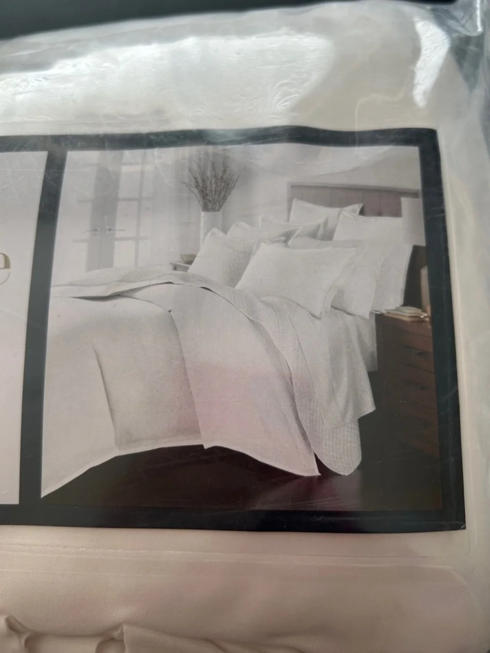 Charter Club Sleep Luxe King 3 pc Duvet Cover Set - 800 TC White Cotton - NEW
